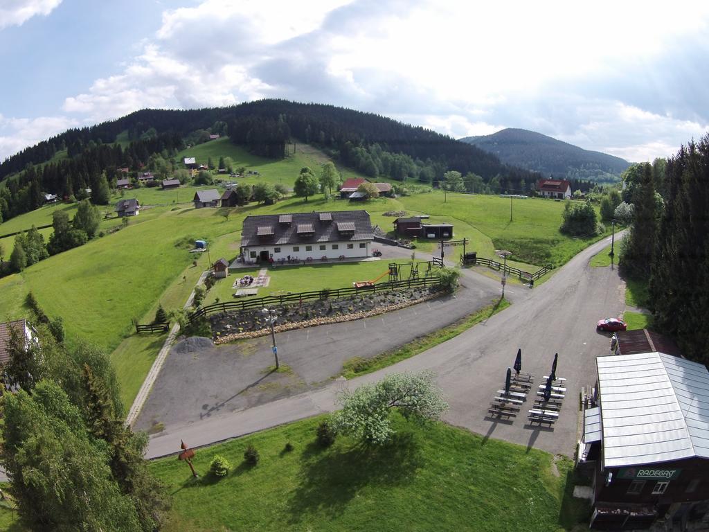 Hotel Penzion Silverado Horní Bečva Exterior foto